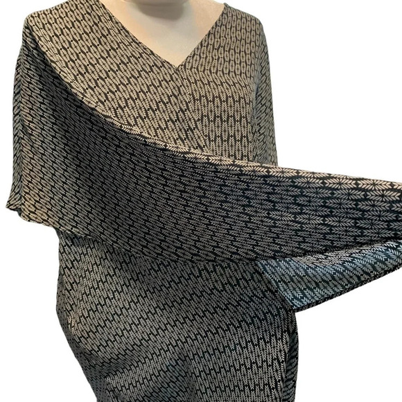 Worthington women's black and white blouse size 1X - Picture 5 of 5